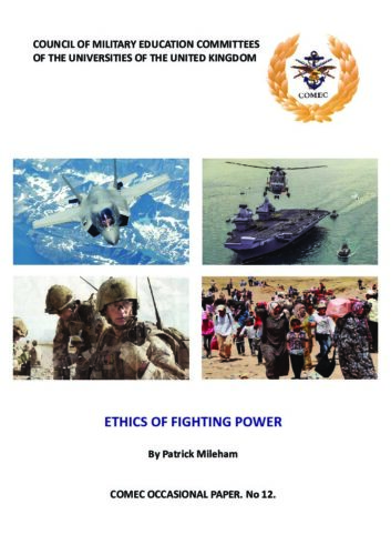 No. 12: Ethics of Fighting Power by Patrick Mileham, 2018